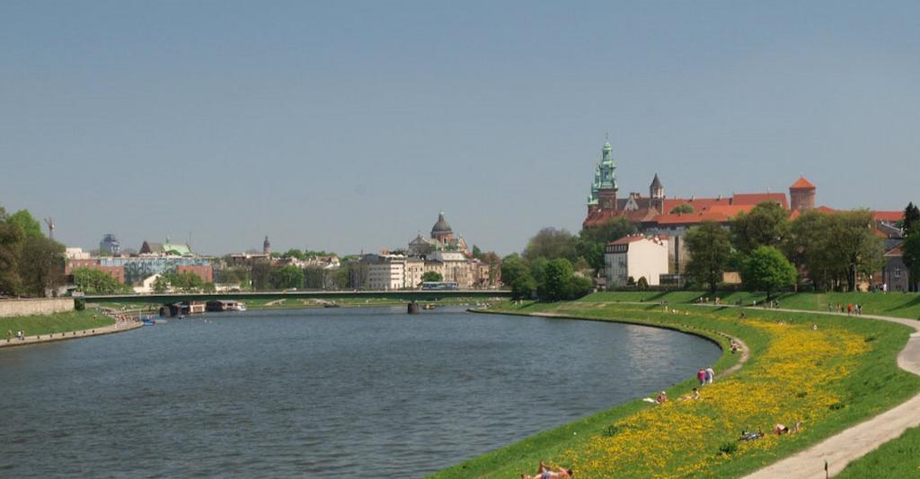 City Center Apartment Krakow Bagian luar foto